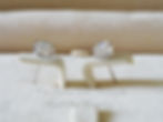 1 Crt Forever One Bezel Earring