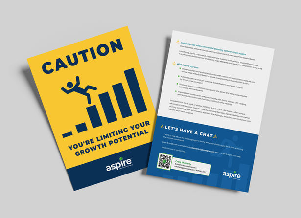 Flyer Mailed with the Wet Floor Sign