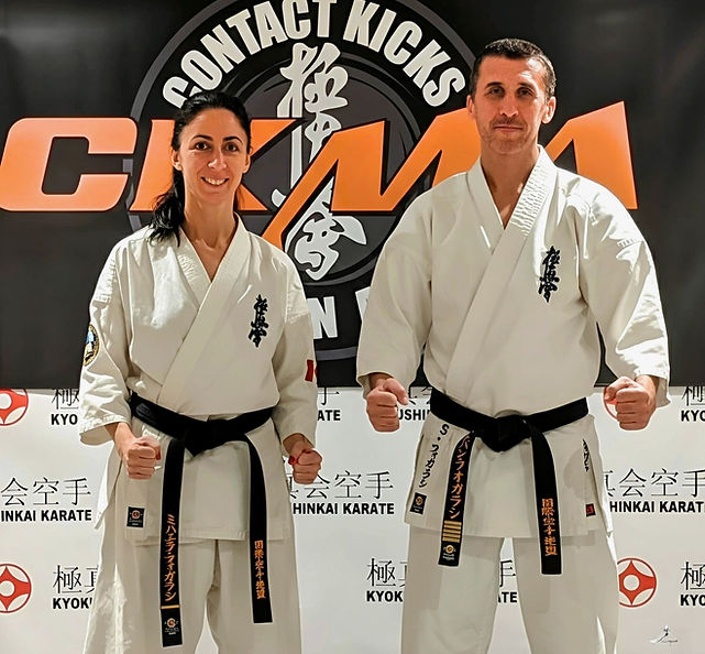 Shihan Steve and Senpai Mici