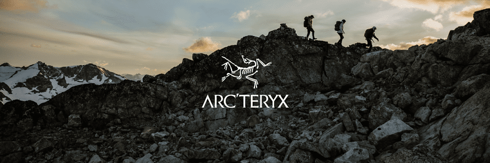 Arc'teryx mountain hike