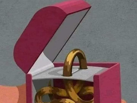 You aren't the poison, you just ingested it