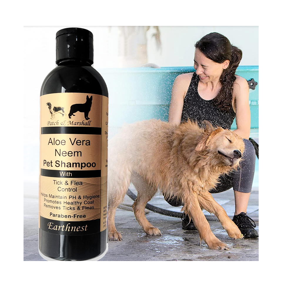 Patch & Marshall Neem & Aloevera Pet Shampoo