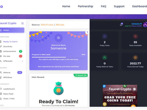 Faucet Crypto - Earn Free Bitcoin