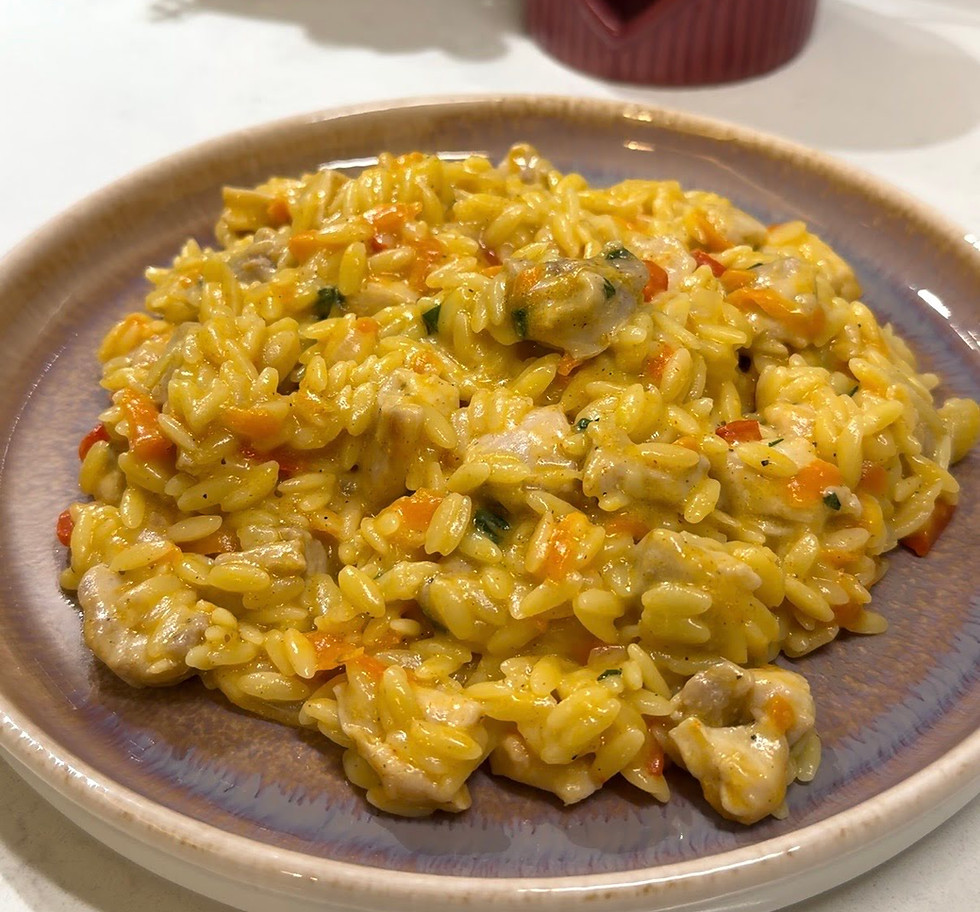 Chicken Orzo Pilaf