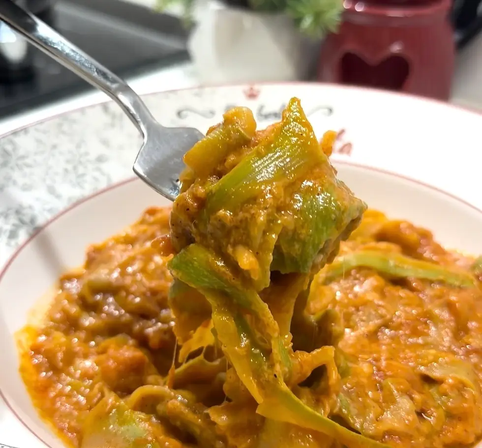 Creamy Garlic Zucchini