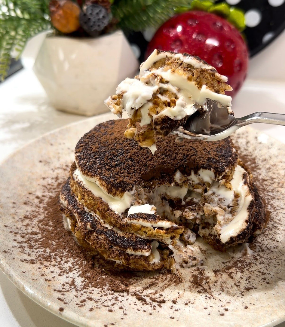Healthy Tiramisu (No Bake Easy Dessert)