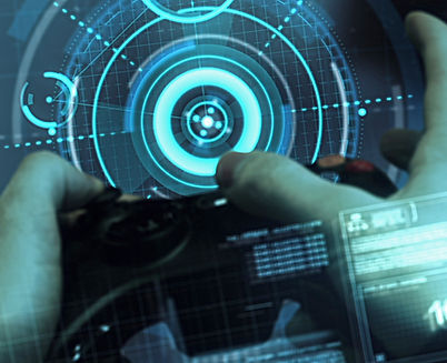 Futuristic Gaming Interface