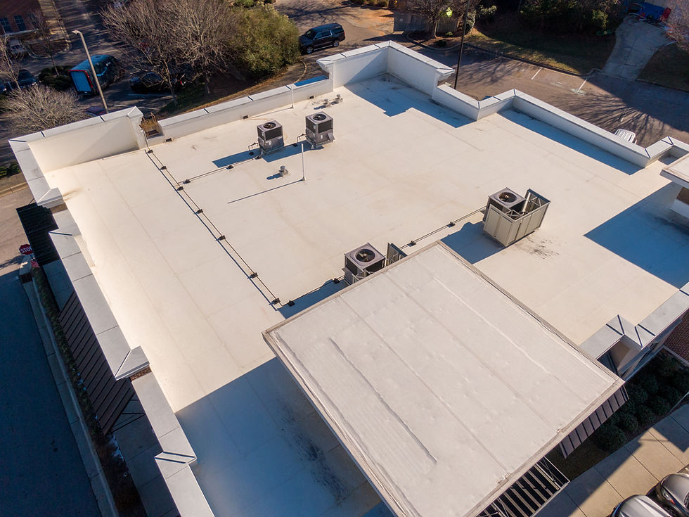 Roof on a Commercial Building