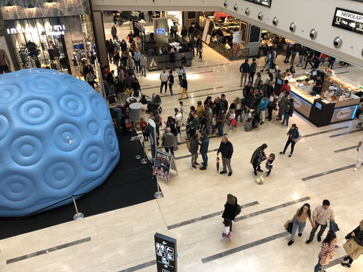 Il Planetario Mobile Discovery per l'organizzazione di eventi e spettacoli per Centri Commerciali e Outlet