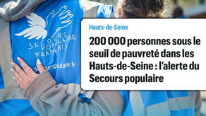200 000 personnes vivent sous le seuil de pauvreté dans le 92
