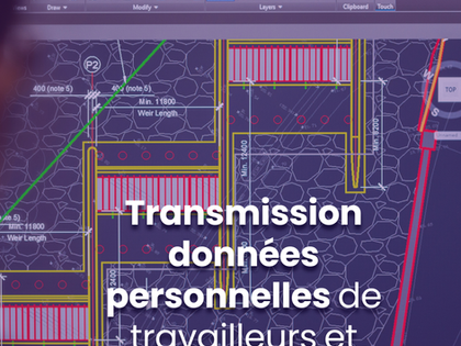 Transmission données personnelles de travailleurs et logiciels de surveillance