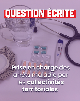 Prise en charge des arrêts maladie par les collectivités territoriales
