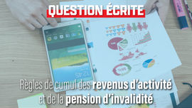 Règles de cumul des revenus d'activité et de la pension d'invalidité