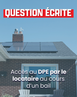 Accès au DPE par le locataire au cours d'un bail