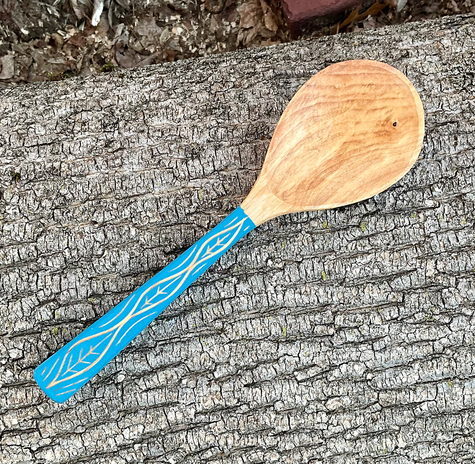 Thumbnail: round serving spoons
