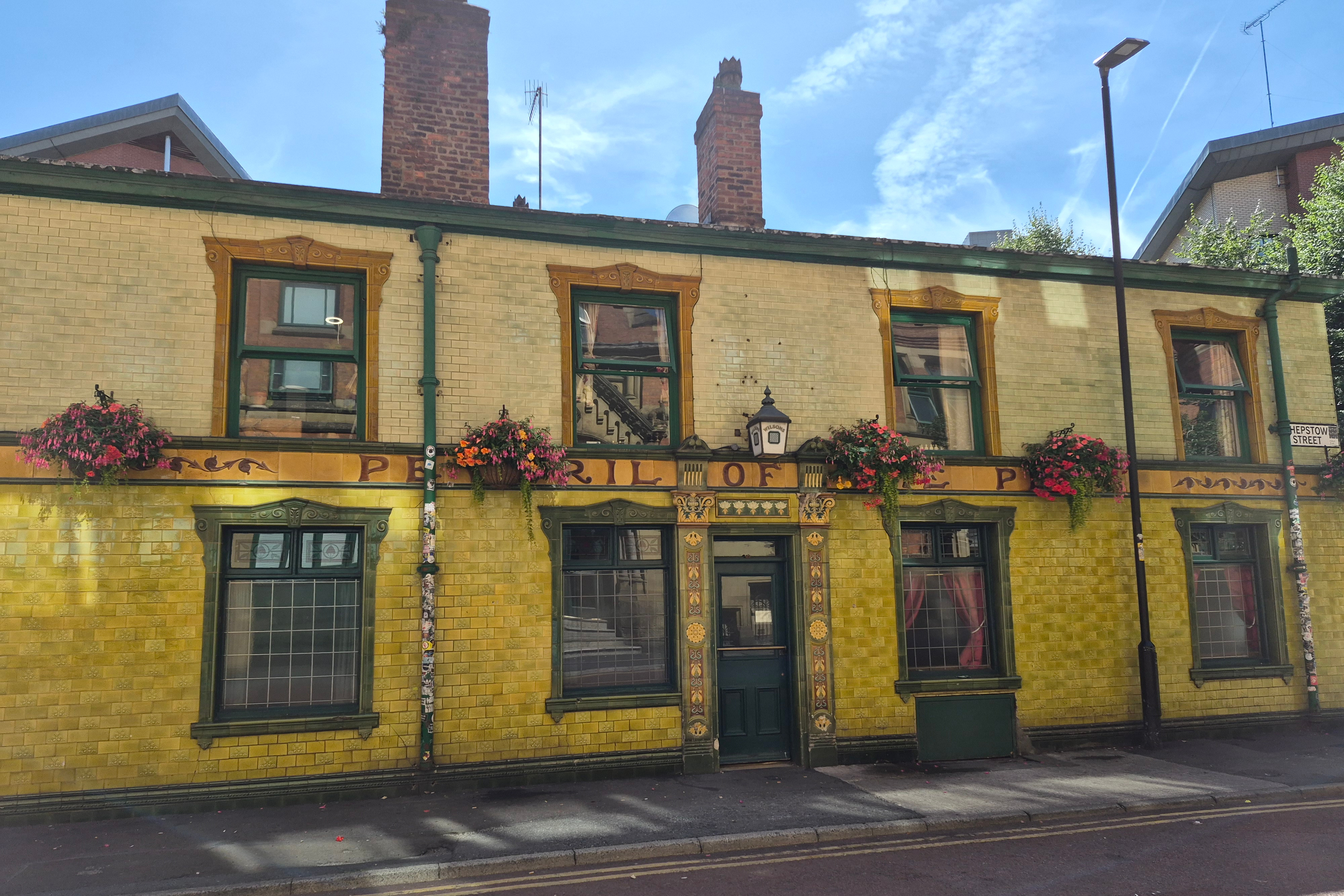 Peveril of the Peak side door