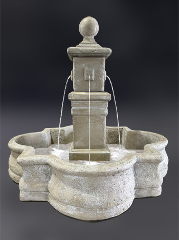 Bella Fountain with 66" Quatrefoil Basin