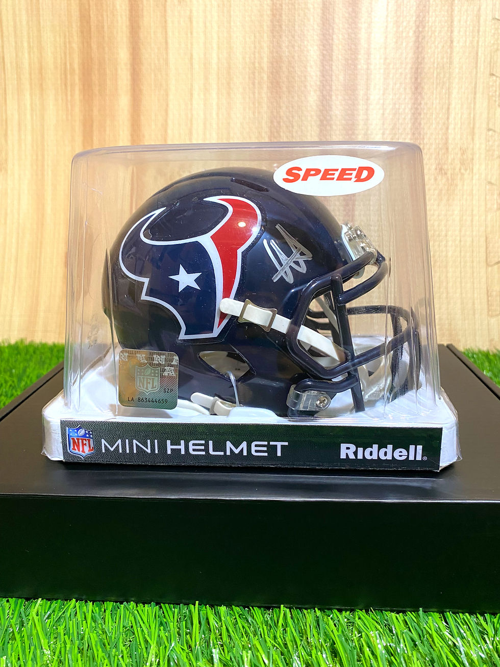Will Anderson Texans Mini Helmet