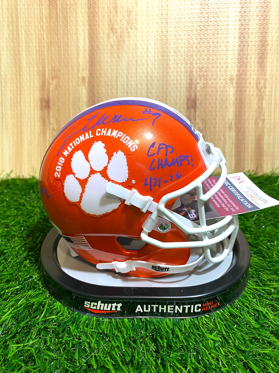 Thumbnail: Travis Etienne Tigers Mini Helmet