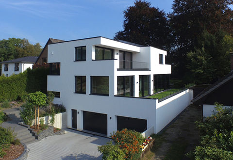 Bauhaus gebaut im Klassischem Stil