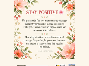 STAY POSITIVE