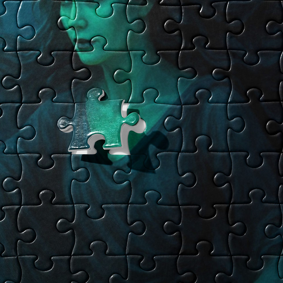 Thumbnail: Dark-haired goddess with flowing robes gathering ghostly figures in a golden fishing net, surrounded by deep-sea elements.