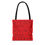 Thumbnail: Red Elder Futhark Rune Tote – Viking Bag, 3 Sizes, Black Handles