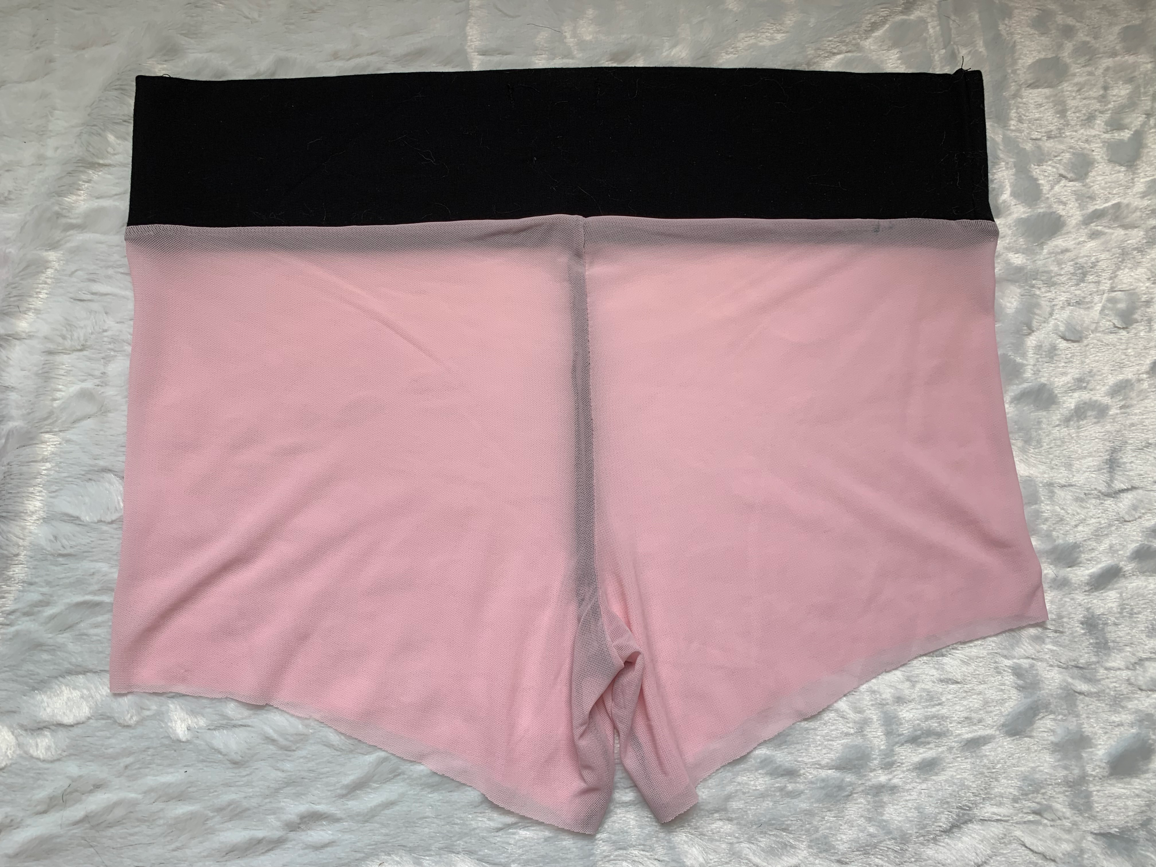 2XL Mesh Booty Shorts