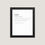 Thumbnail: Framed poster