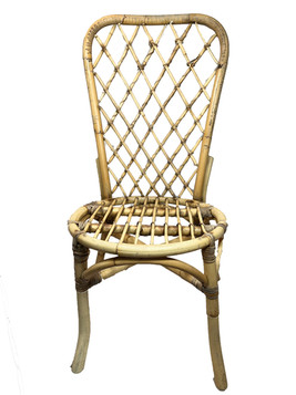 VINTAGE BAMBOO SIDE CHAIRS