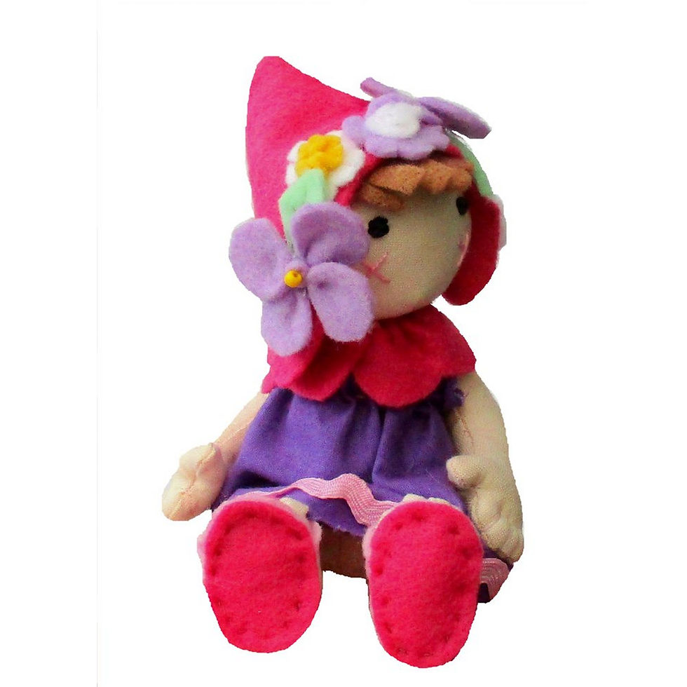 Thumbnail: 5" cloth doll pattern