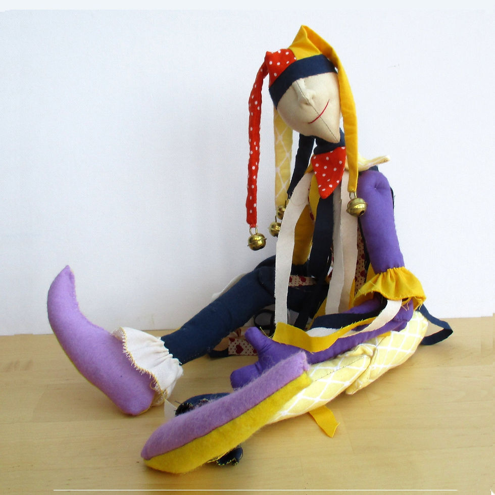 Thumbnail: cloth doll sewing pattern