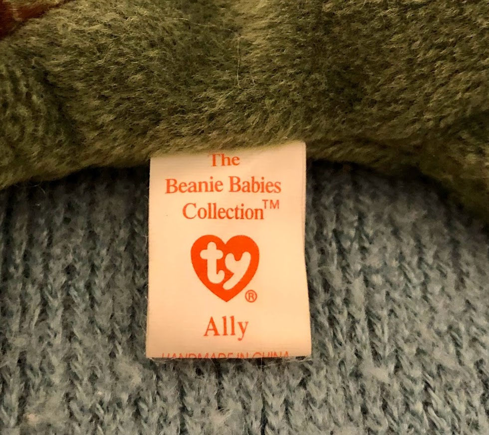 Thumbnail: Beanie Baby Ally the Alligator 1994