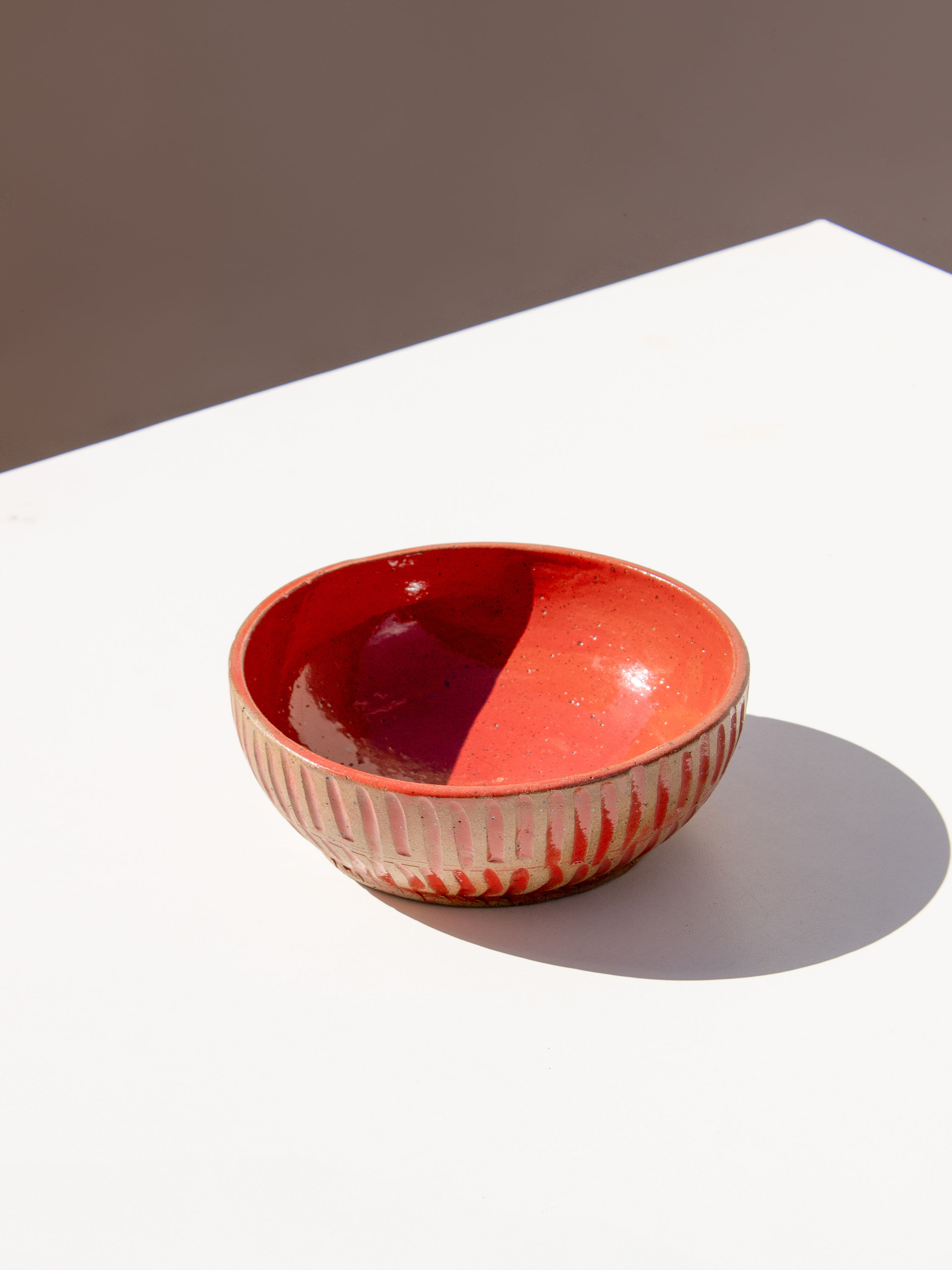 Cumbuca Gravura Vermelha