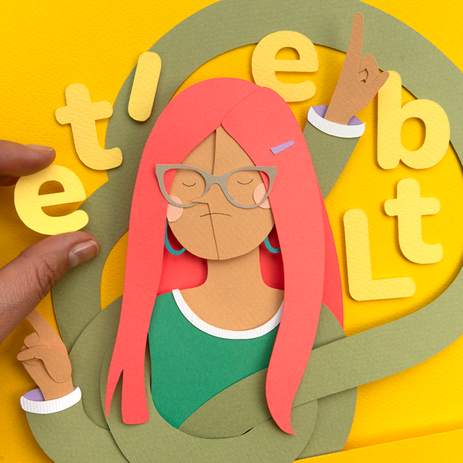 Let it be, Déjalo ser, Papel canson, papel, canson paper, papeles arte, papel Fabriano, paper craft, cut out, papel, ilustración, cortar y pegar, paper, paper art, paper artist, paper cut, artist, paper cut art, paper love, paper illustration, ilustración infantil, handmade, hand cut paper, Maria Ponce, tijeras, colores, cortador, papeles especiales, papercut, Niña, que es la indecisión, contravía, molestia, mujer indecisa 