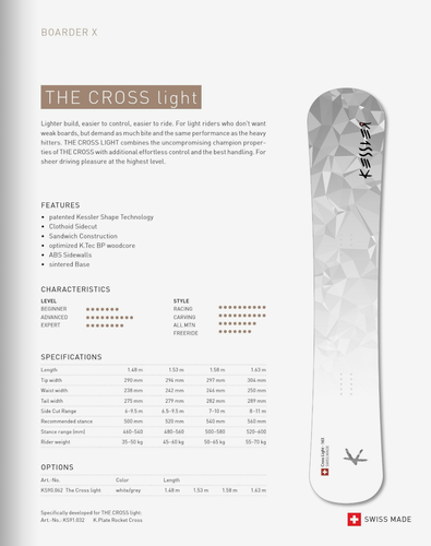 Kessler Cross-Light | NTTB Snowboards