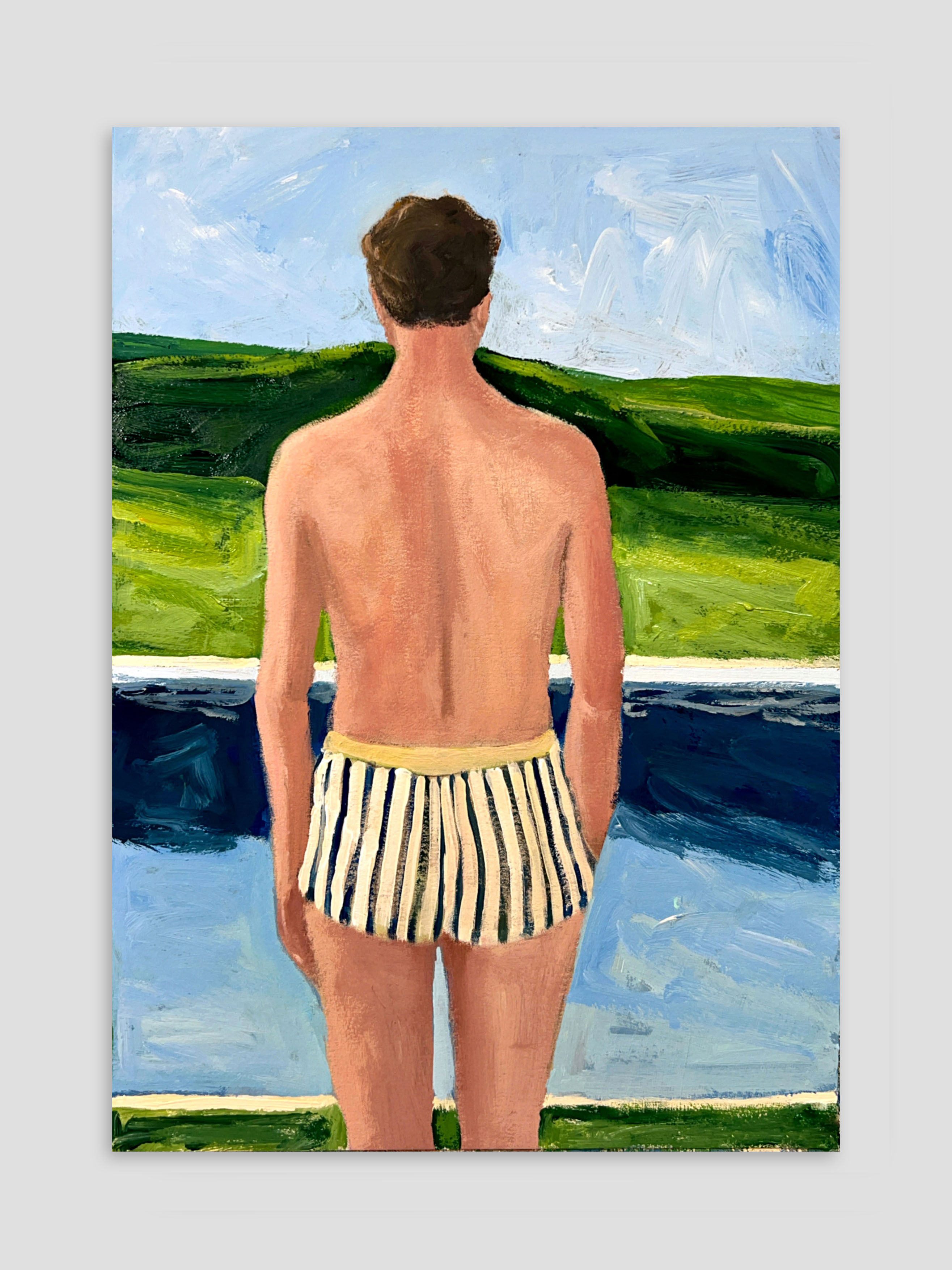 pintura estudo de inverno 8 • guilherme milward • 42cm x