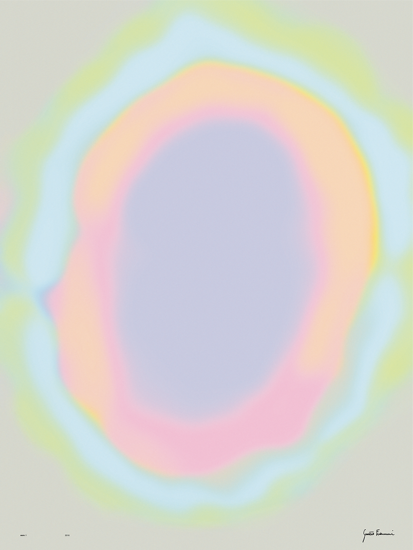 Miniatura: poster aura I • gustavo francesconi• 85x60cm / 100x75cm