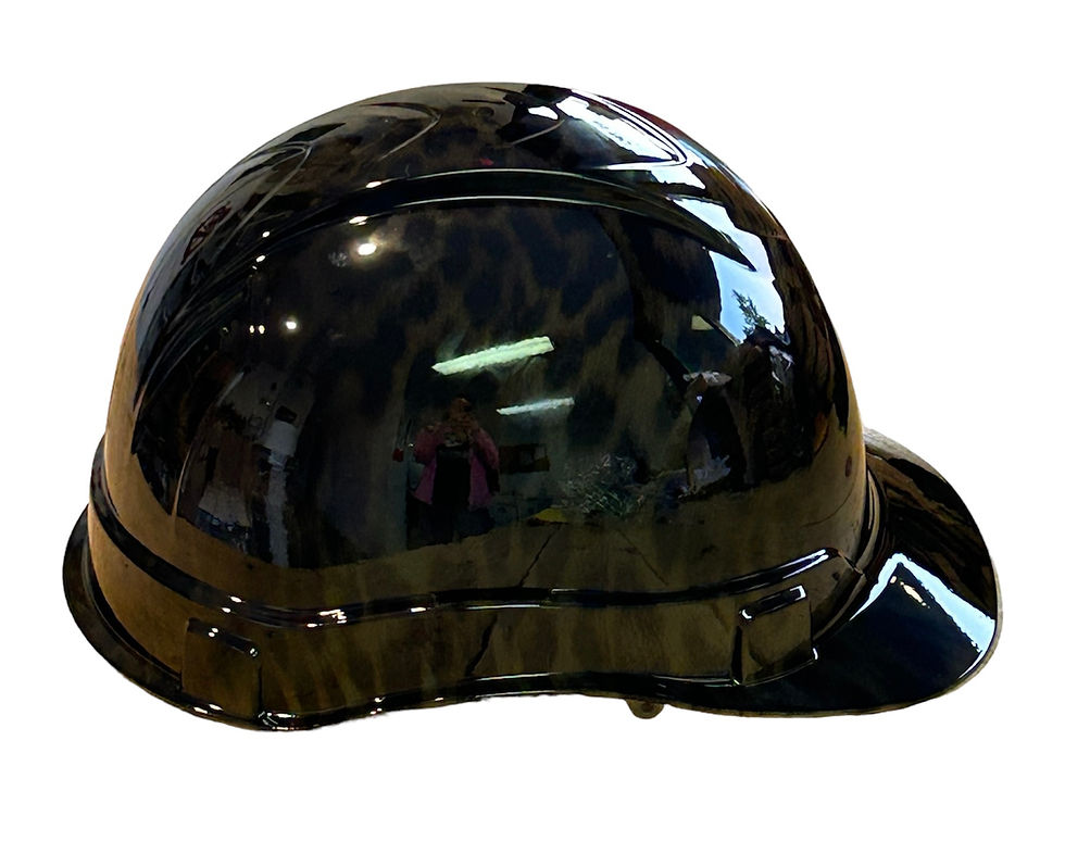 Thumbnail: Custom Kandy Black Cheetah Hard Hat Ridgeline Cap Style