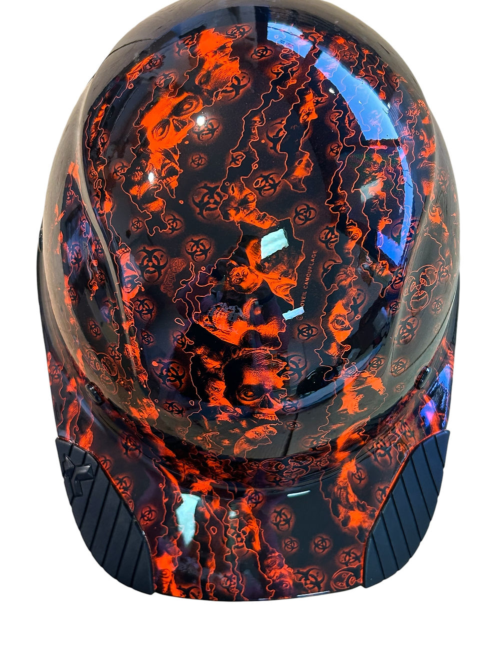 Thumbnail: Black and Orange Bio Hazard Lift DAX Fifty 50 Cap Style HDC50C-19OC