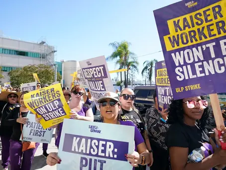 Kaiser Permanente Reaches Tentative Deal after Largest Strike in US History