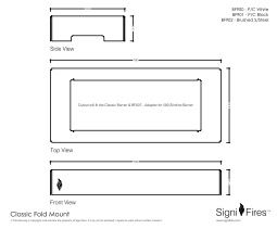 Thumbnail: FOLD BIOETHANOL FIREPLACE 500 | 800 |1100 | 1400 | CLASSIC | GRAND XL