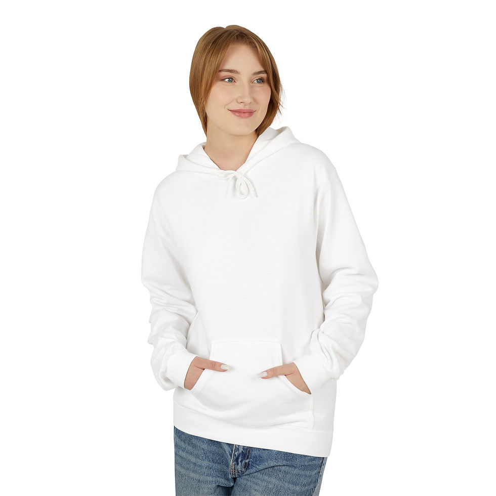 Thumbnail: Jesus Loves You Midweight Softstyle Fleece Hoodie