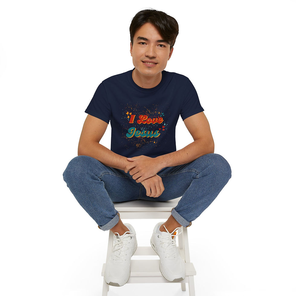 Thumbnail: "I love Jesus" Unisex Ultra Cotton Tee