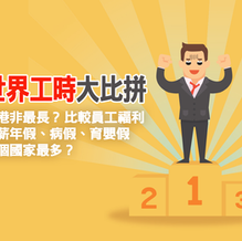 世界工時大比拼 香港非最長? 比較員工福利 有薪年假、病假、育嬰假 邊個國家最多?