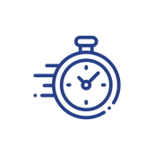 On-time delivery icon - Reliable freight transport across Sarawak.