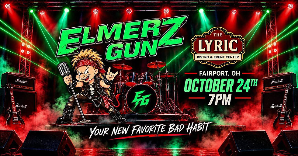 Get ready for a high-energy night at The Lyric Bistro & Event Center! 🎸🔥
