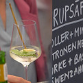Strohhalm im Glas
