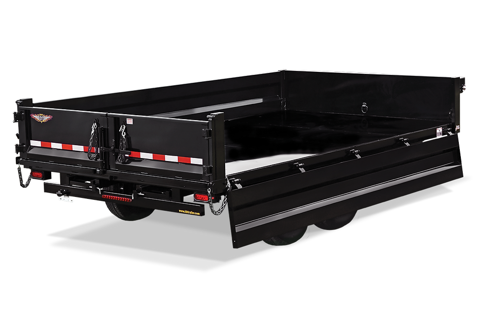 H&H Deckover Dump Trailer