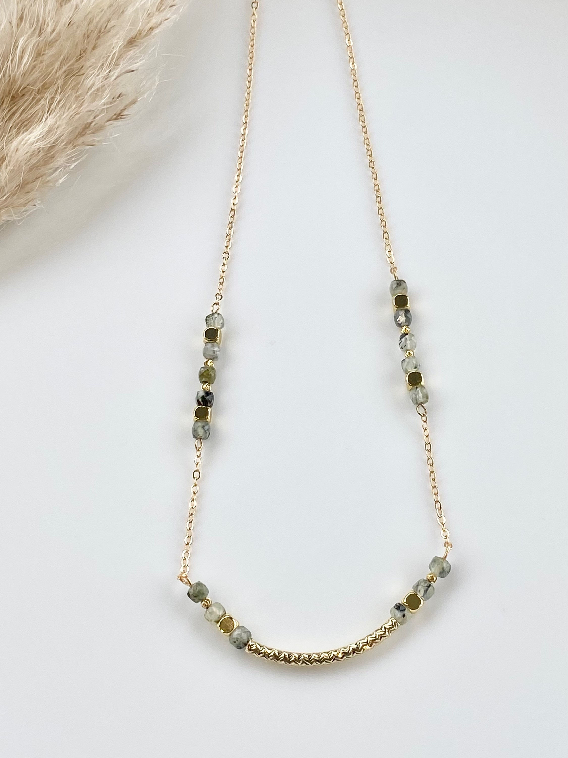 Collier NAYA ⬖ Préhnite